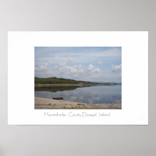 マウントチャールズ、アイルランドのドネガル郡。 ポスター (正面)
