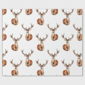 マウントディアヘッドワイルドライフホリデイ ラッピングペーパー (フラット)