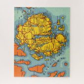 マウントデザートアイランド – アカディアパズル ジグソーパズル (縦)