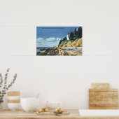 マウントデザートアイランド、バスハーバーヘッドライトハウス ポスター (キッチン)