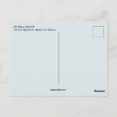 マウントハーゲンフェスティバルインパプアニューギニア ポストカード (裏面)