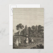 マウントバーナン、ワシントン将軍の邸宅 ポストカード (正面/裏面)