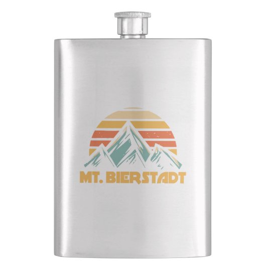 マウントビエルシュタットコロラドレトロターコイズ フラスク (正面)