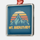 マウントビエルシュタットコロラドレトロターコイズ メタルオーナメント (左)