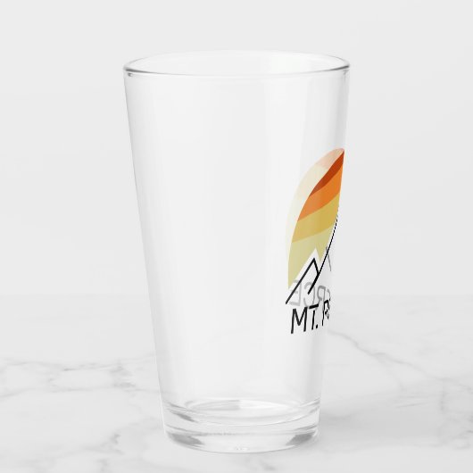 マウントピアスニューハンプシャーレトロ タンブラーグラス (右)