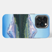 マウントフッドの反射 iPhoneケース (裏面横)