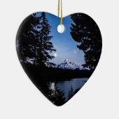 マウントフードアット失ったレイクハートオーナメント セラミックオーナメント (右)