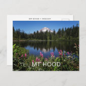 マウントフードレイク反射ポストカード ポストカード (正面/裏面)
