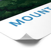 マウントマガジンアーカンソー旅行印刷 ポスター (角)