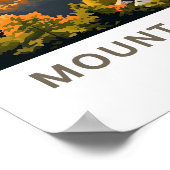 マウントマガジンアーカンソー旅行印刷 ポスター (角)