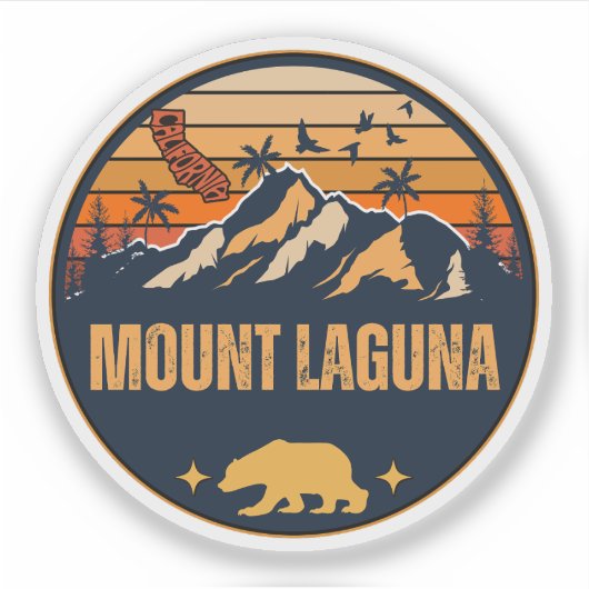 マウントラグナ カリフォルニア シール (正面)