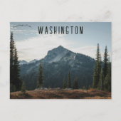マウントレイニエ国立公園ワシントンUSA ポストカード (正面)