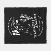 マウントレコ素晴らしンテスモキー山脈 フリースブランケット (正面(横))