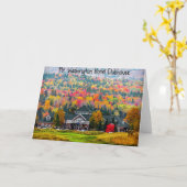 マウントワシントンホテルクラブハウスグリーティングカード カード (黄色い花)