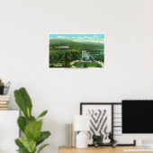 マウントワシントンホテルスティクニーチャペルビュー ポスター (ホームオフィス)