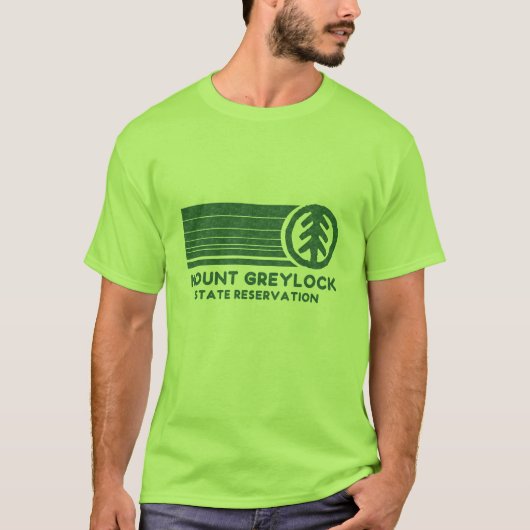 マウント・グレーロック州立保護区Tシャツ Tシャツ (正面)