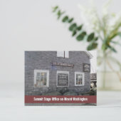 マウント・ワシントン写真集 頂上事務所 ポストカード (スタンド正面)