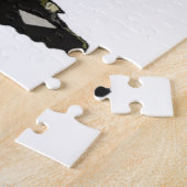 マウンドで – 野球投手と米国国旗 ジグソーパズル (側面)