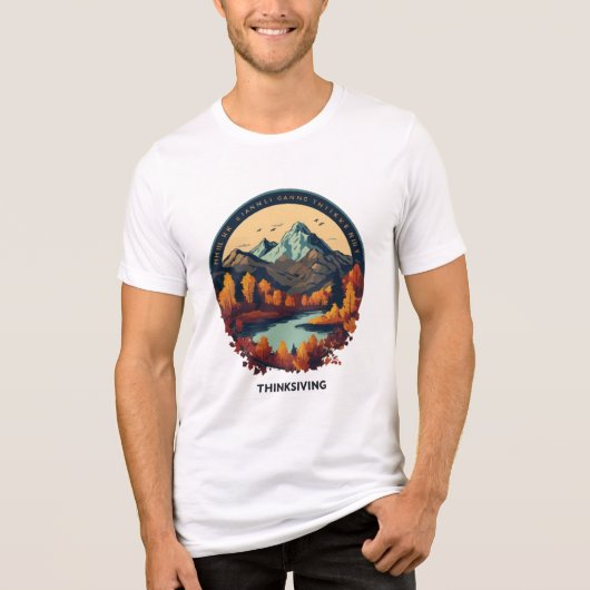 マウン威厳のあるテンPeaks Tシャツ – アドベンチャー待ち (正面)