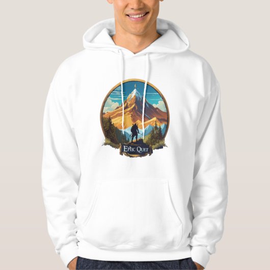 マウン威厳のあるテンPeaks Tシャツ – アドベンチャー待ち (正面)
