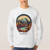 マウン威厳のあるテンPeaks Tシャツ – アドベンチャー待ち (正面)