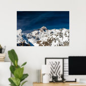 マウン威厳のあるト・トリグラフ，スロベニア ポスター (ホームオフィス)