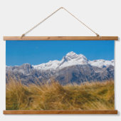 マウン威厳のあるト・トリグラフ，スロベニア 吊り下げ型タペストリー (正面)