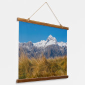 マウン威厳のあるト・トリグラフ，スロベニア 吊り下げ型タペストリー (傾斜あり)