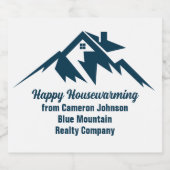 マウン実在トエステート社カスタムマーケティング スパークリングワインラベル (シングルラベル)