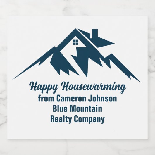 マウン実在トエステート社カスタムマーケティング スパークリングワインラベル (シングルラベル)