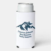 マウン実在トエステート社カスタムマーケティング スリム缶クーラー (Seltzer正面)