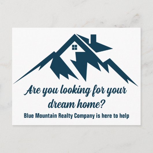 マウン実在トエステート社カスタムマーケティング ポストカード (正面)