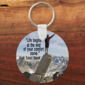 マウン感動的テン登山キーチェーン キーホルダー (正面)