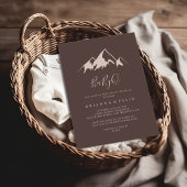 マウン澄んトカントリーBabyQベビーシャワーバーベキュー 招待状