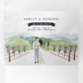 マウン素朴テン畑 | 結婚s 三つ折り招待状 (内部最初)