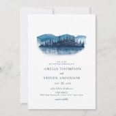 マウン素朴テン結婚レイク 招待状 (正面)