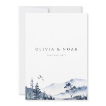 マウン素朴テンBohoエバーグリーン日付カードを保存