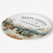 マウン素朴トアドベンチャー誕生日紙プレート ペーパープレート (アングル)