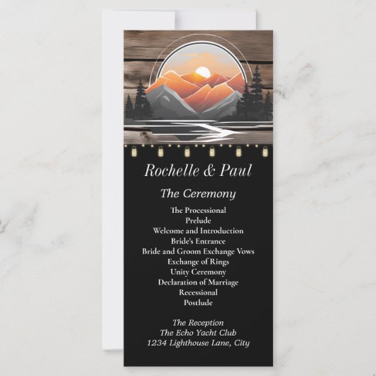 マウン素朴トバレーフォレストサンセット結婚ズ (正面)