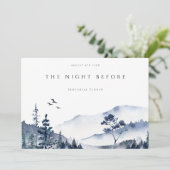 マウン素朴トボホリハーサルディナー招待状 招待状 (スタンド正面)