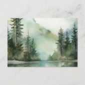 マウン素朴トレイクフォレ結婚スト詳細 エンクロージャーカード (裏面)