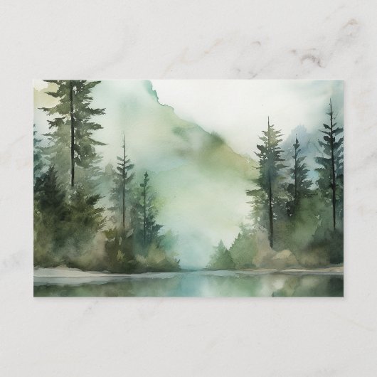 マウン素朴トレイクフォレ結婚スト詳細 エンクロージャーカード (裏面)