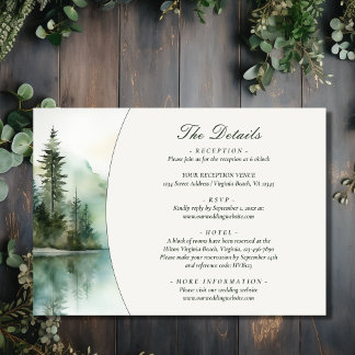 マウン素朴トレイクフォレ結婚スト詳細 エンクロージャーカード