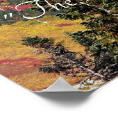 マウン絵を描トバレーランドスケープJohn Muir引用文 ポスター (角)