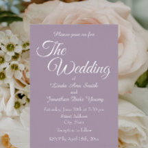 マウヴシンプルスタイル結婚ズ