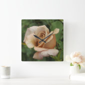 マウヴバラ スクエア壁時計 (ホーム)