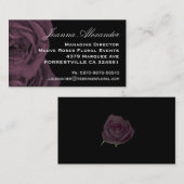 マウヴバラ 名刺 (正面/裏面)