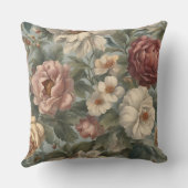 マウヴビクトリアンブルーセージフローラ クッション (裏面)