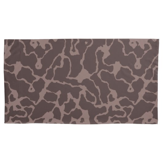 マウヴ抽象芸術 枕カバー (正面左)