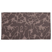 マウヴ抽象芸術 枕カバー (正面右)